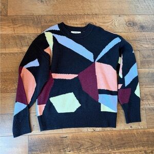 Joie size S Geometric Pattern Sweater
